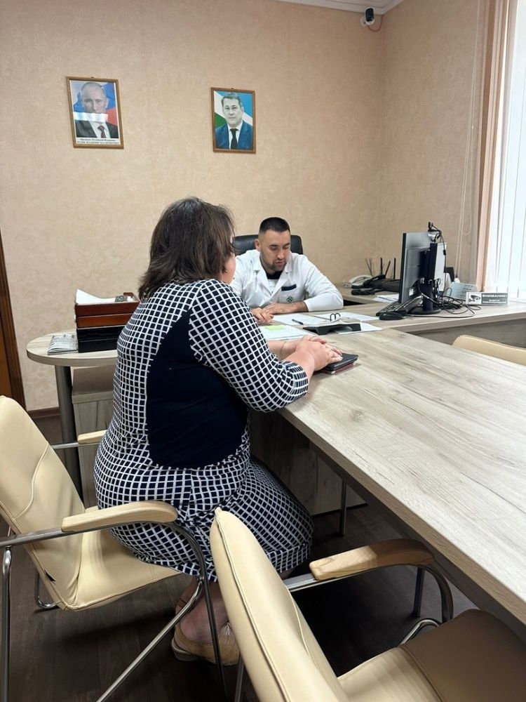 Главный врач провёл личный приём граждан по актуальным вопросам