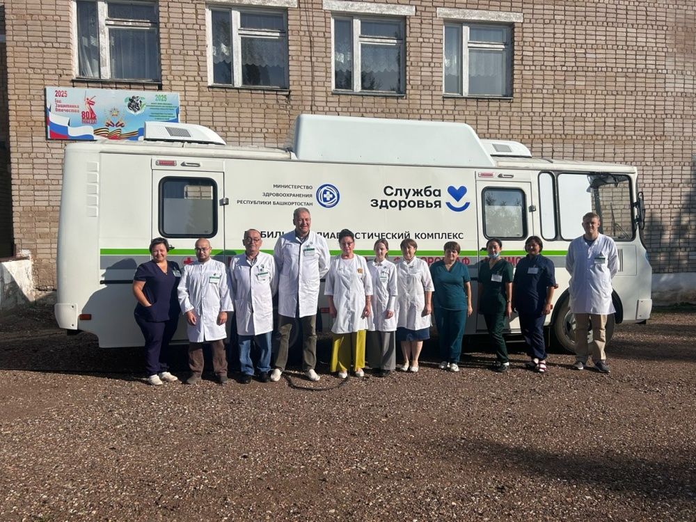 Сегодня наш мобильный медицинский комплекс "Поезд здоровья" успешно завершил работу в селе Троицкое