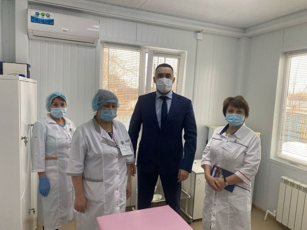 Продолжаем плановые выезды в сельские медицинские учреждения района