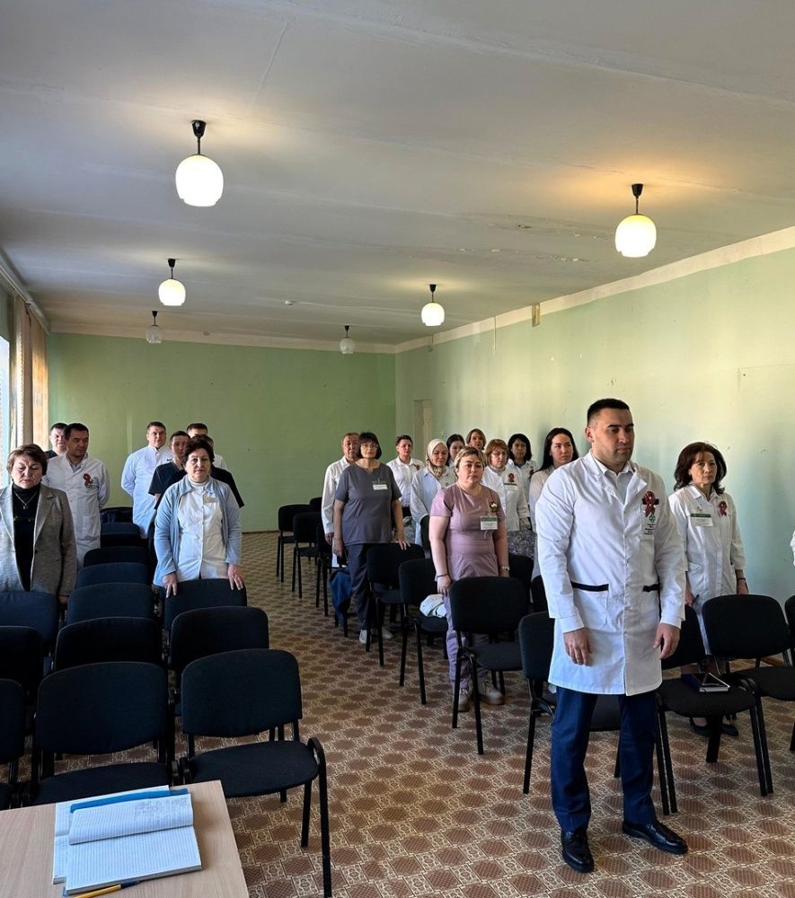 Коллектив Мелеузовской районной больницы принял участие в общереспубликанской акции