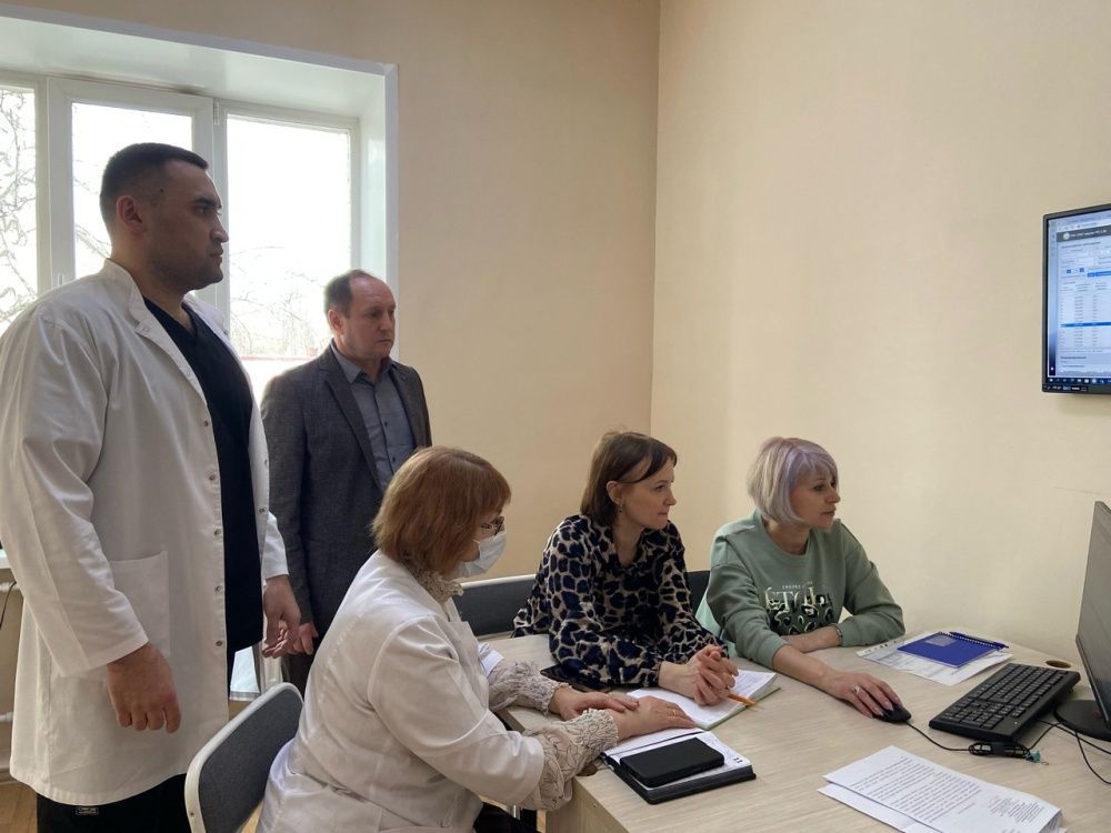 Мелеузовскую ЦРБ посетил директор Стерлитамакского филиала ТФОМС