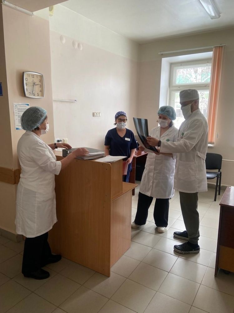 Административный обход в травматологическом отделении и дневном стационаре